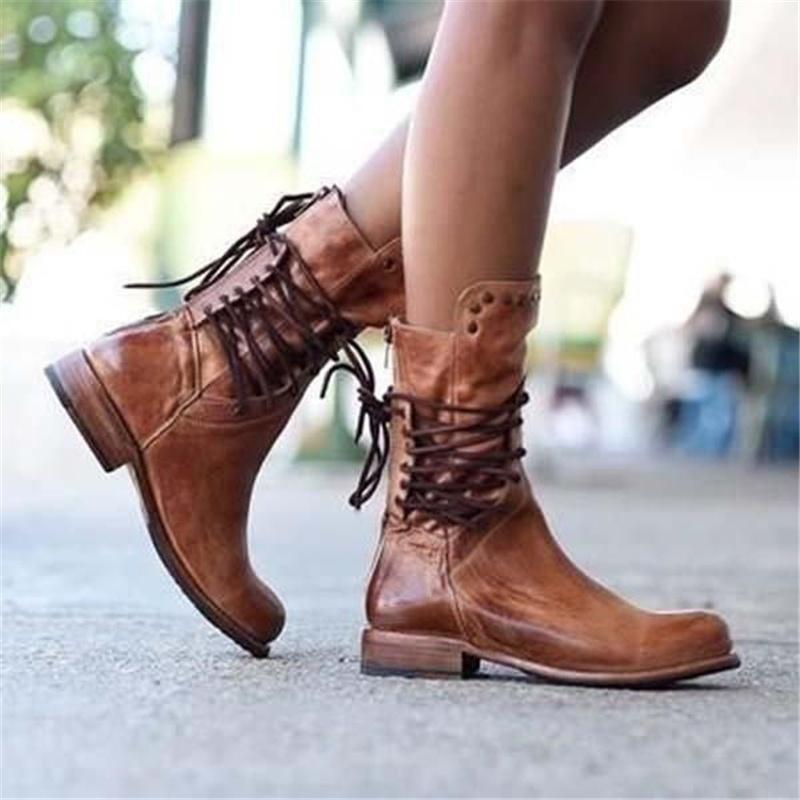 Élise™ – Lace-Up Ankle Boots