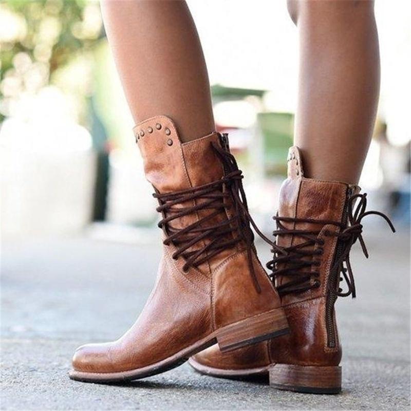 Élise™ – Lace-Up Ankle Boots