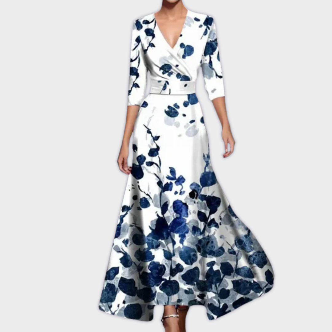 Élise™ - Handmade Long Dress in Premium Fabric