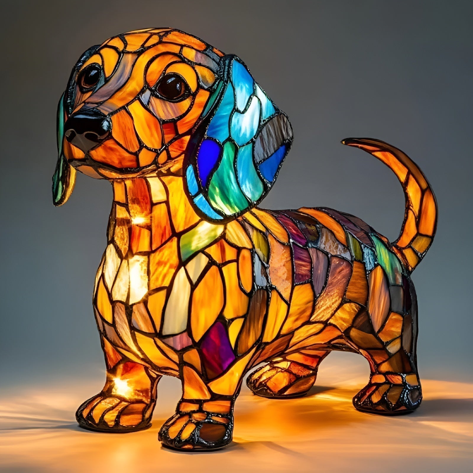 Élise™ | Dachshund Radiant Lamp