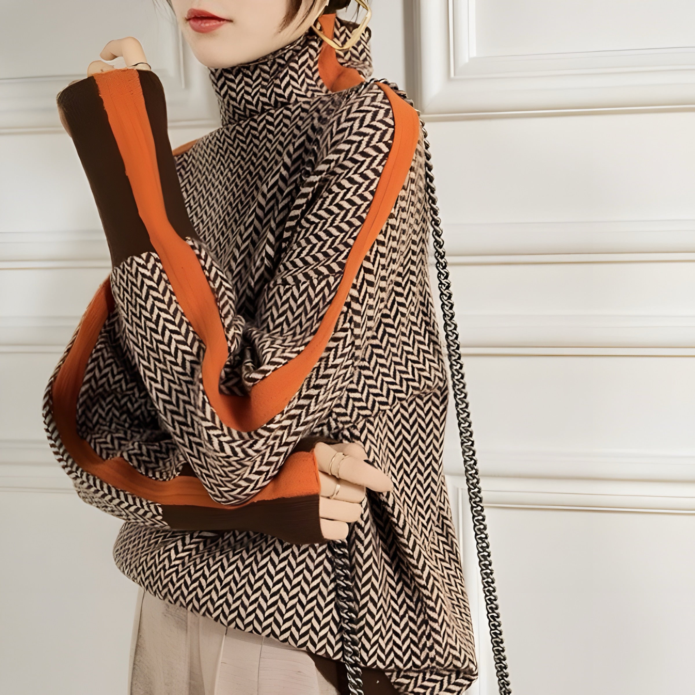 Élise™ | Clara Knit Turtleneck