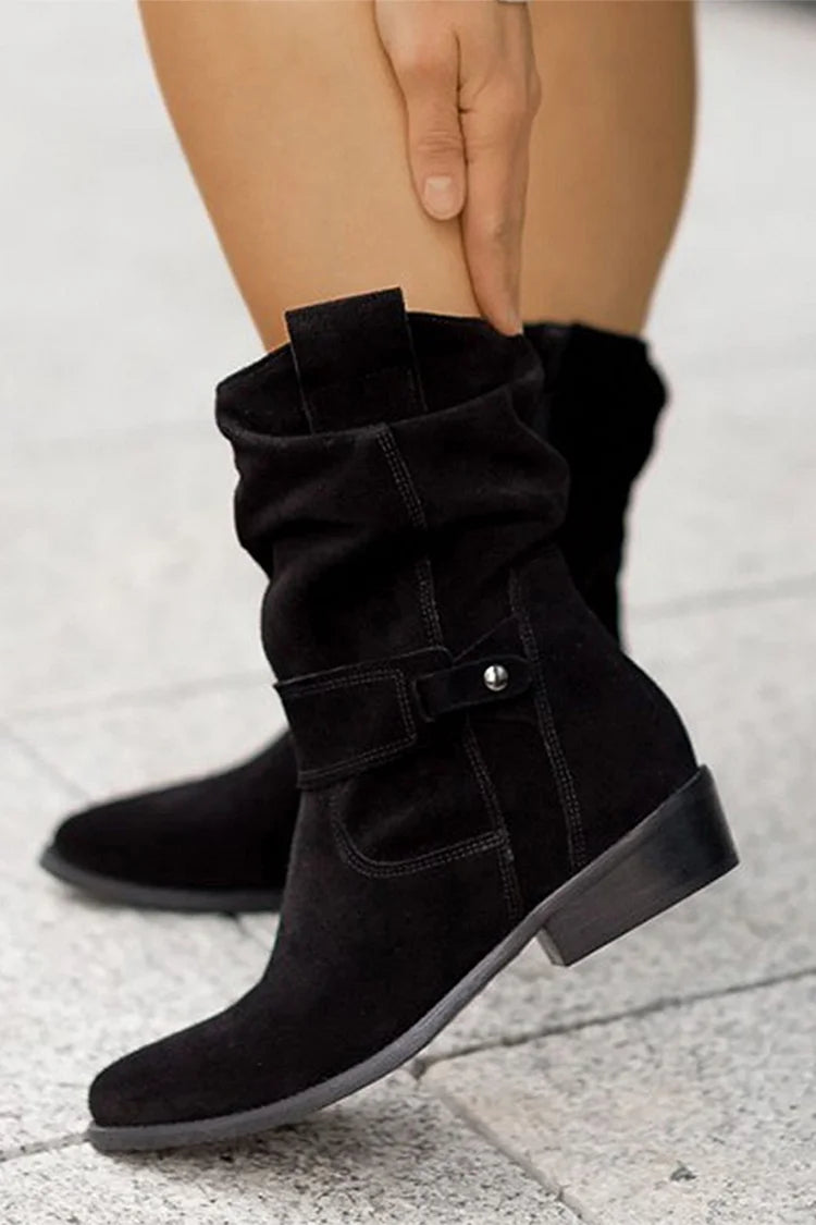 Élise™ - Soft Suede Ankle Boots