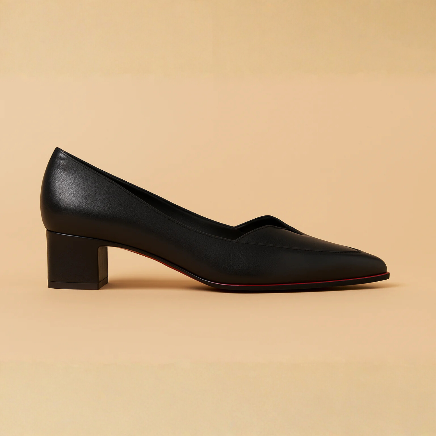 Élise™ - Elegant Sculpted Low-Heeled