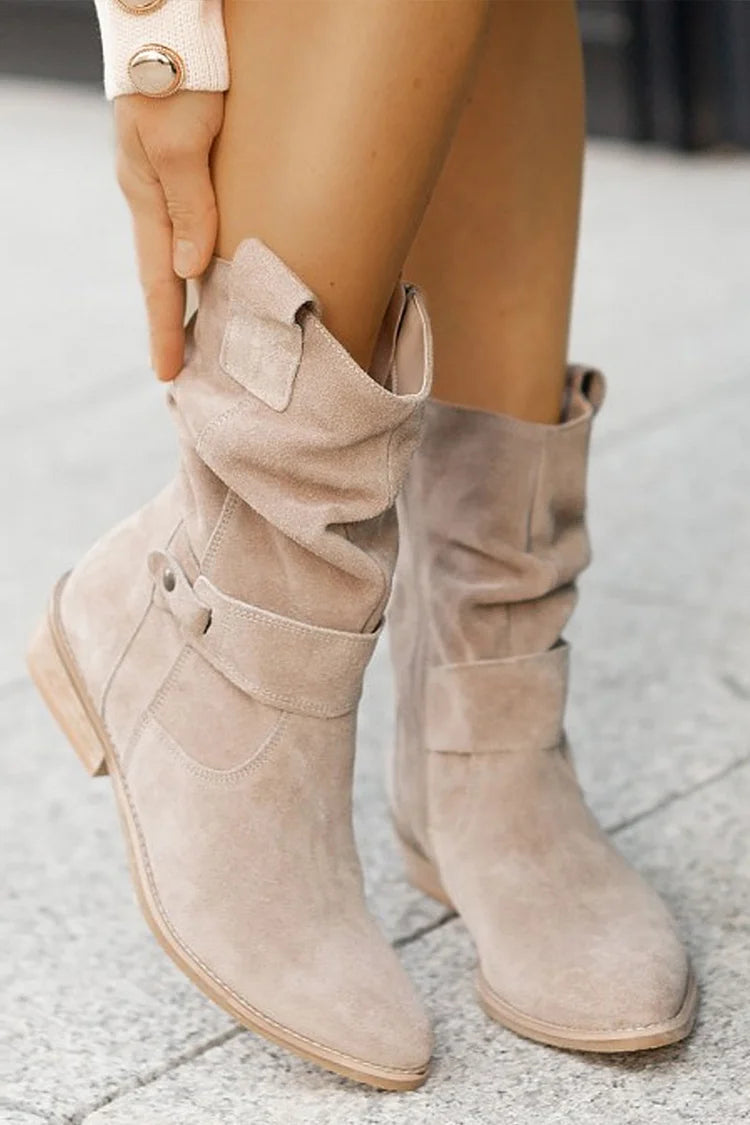 Élise™ - Soft Suede Ankle Boots