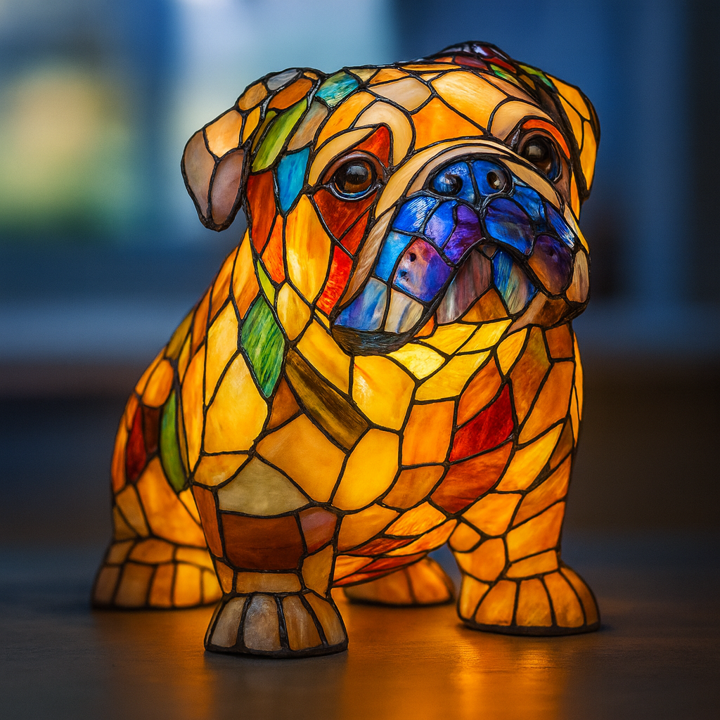 Élise™ | Enchanting Dog Lamp