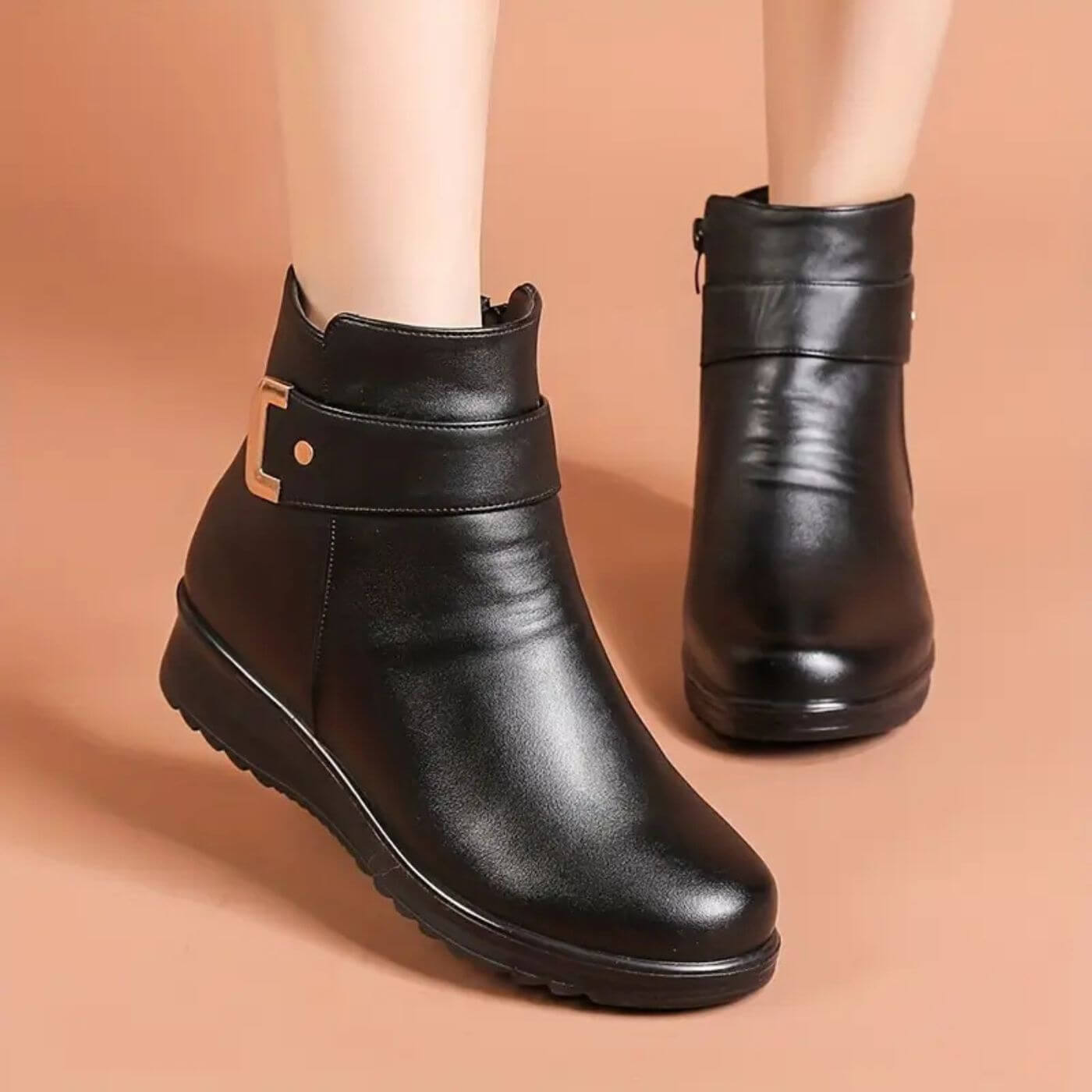 Élise™ - Anti-slip Winter Boots with Lined Interior