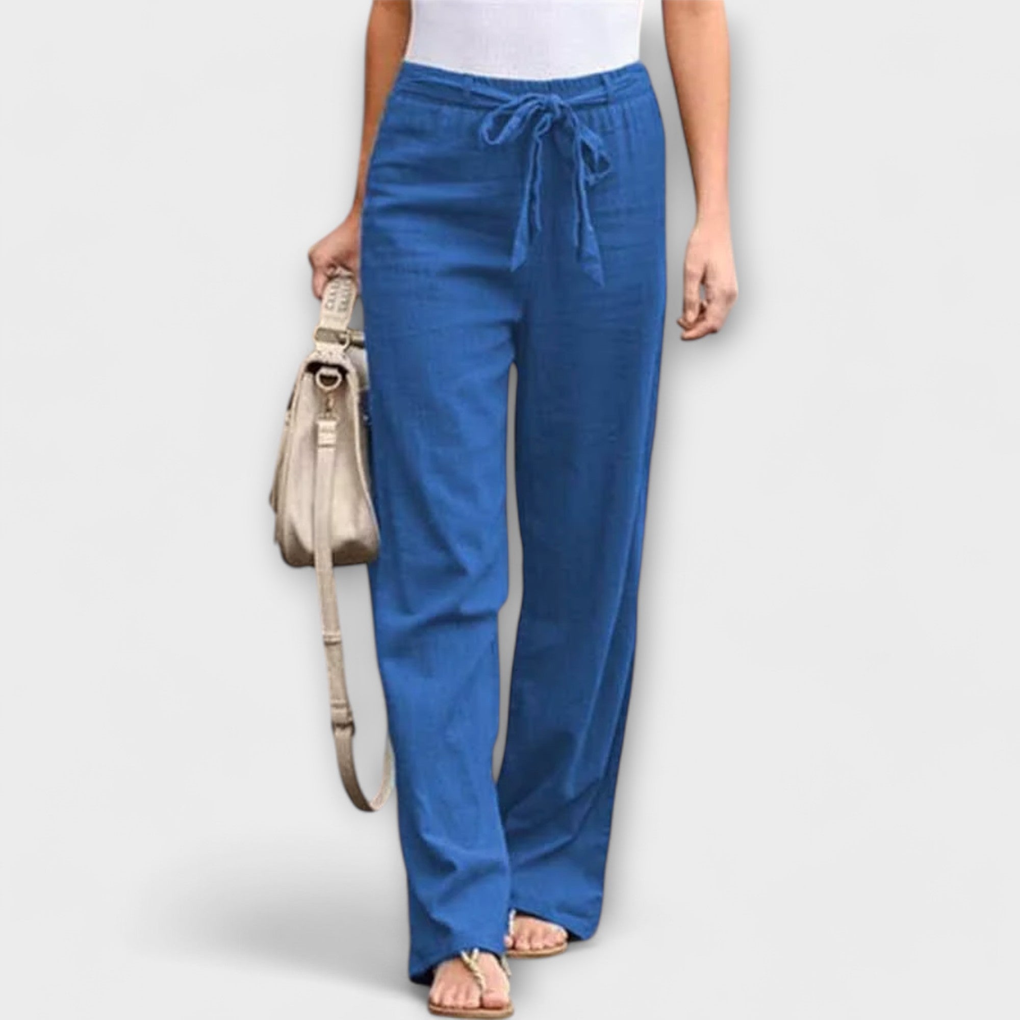 Élise™ - Lightweight Linen Trousers