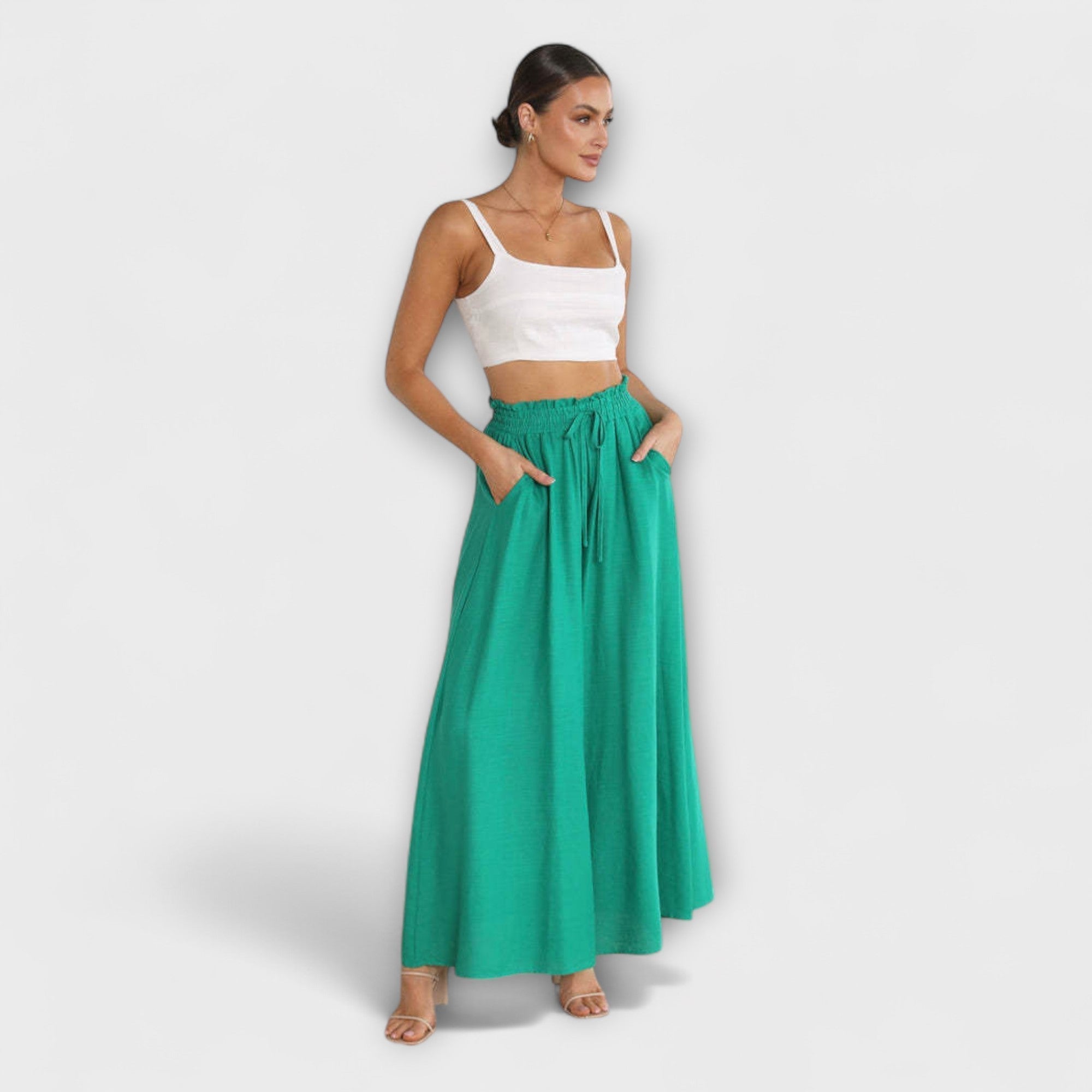 Élise™ - Comfortable Pleated Trousers