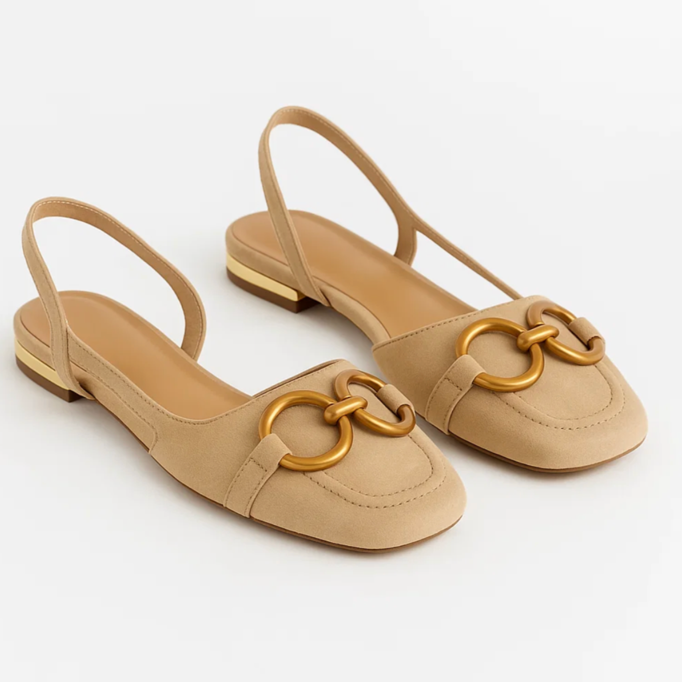 Élise™ - Slingback Flat Shoes