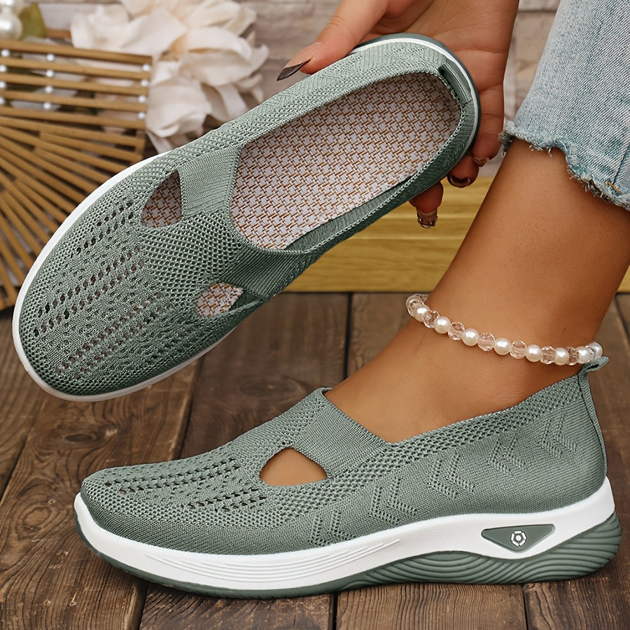 Élise™ - Breathable Slip-On Sneakers