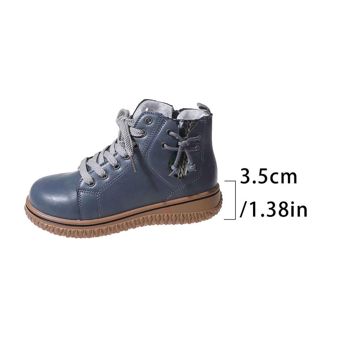 Élise™ - Comfortable Lace-Up Ankle Boots