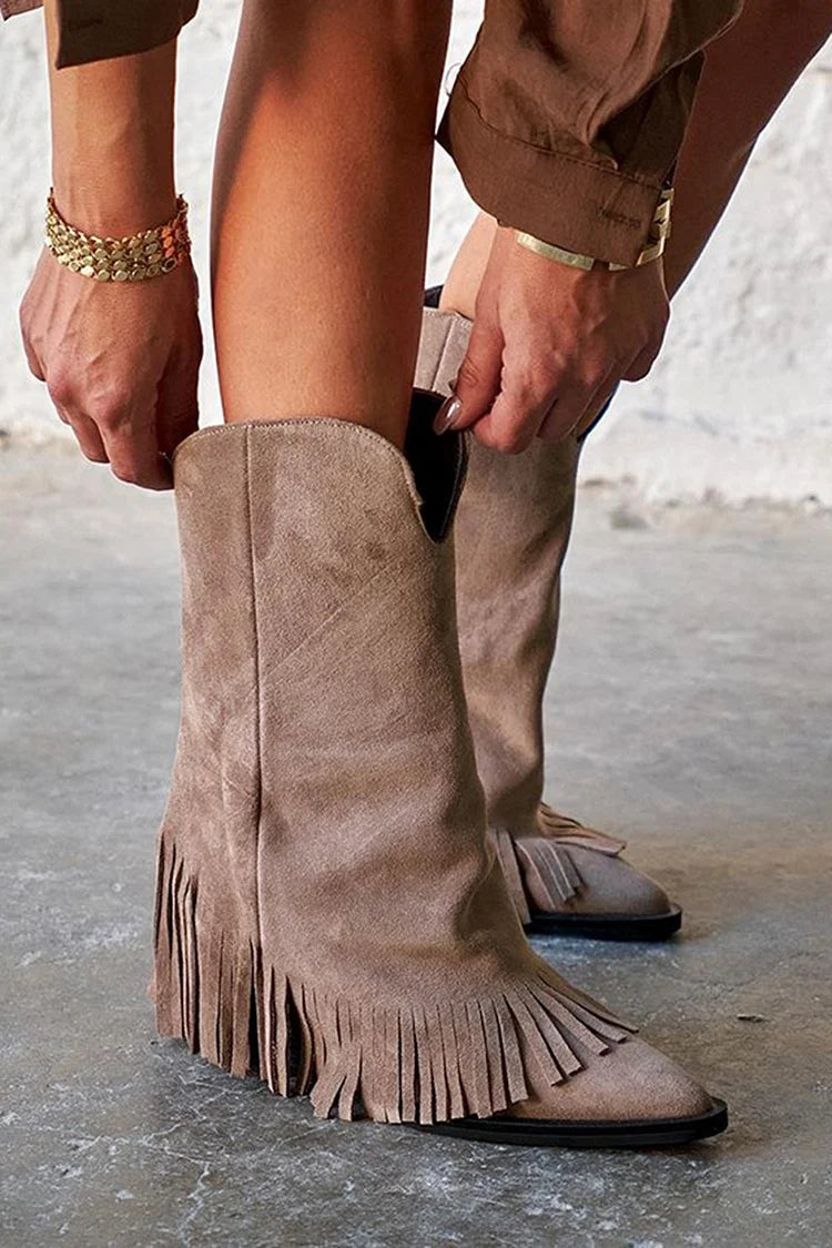 Élise™ - Fringe Boots