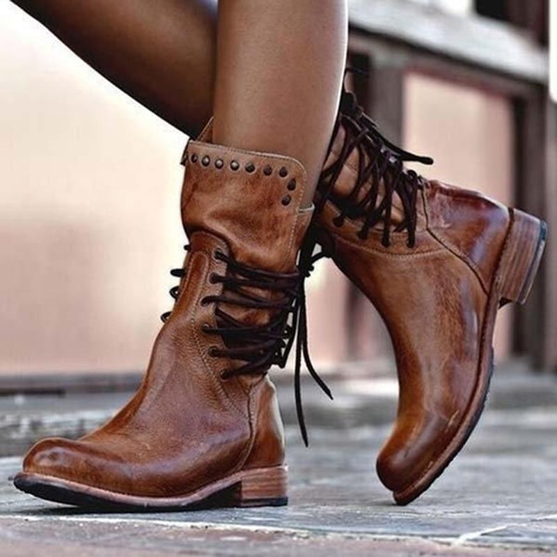Élise™ – Lace-Up Ankle Boots