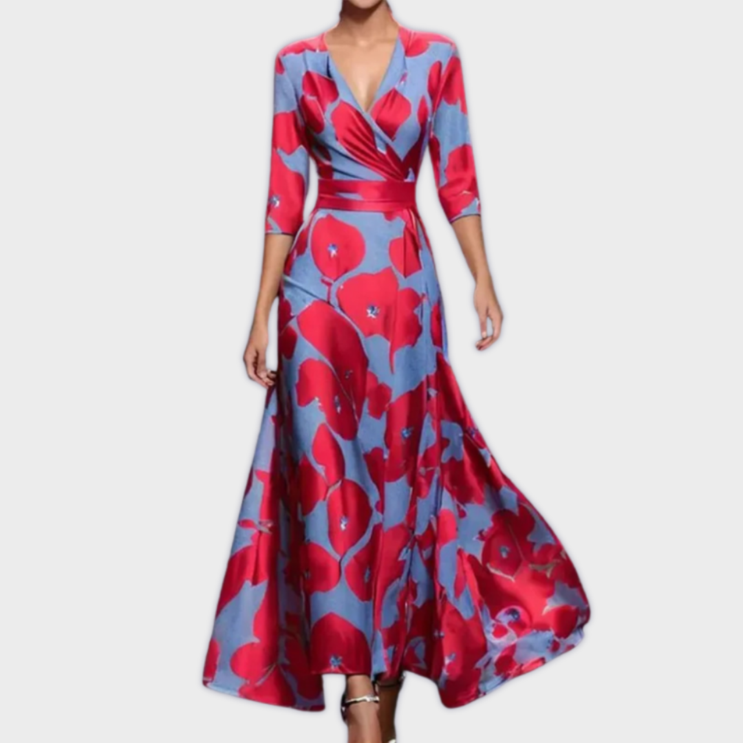 Élise™ - Handmade Long Dress in Premium Fabric