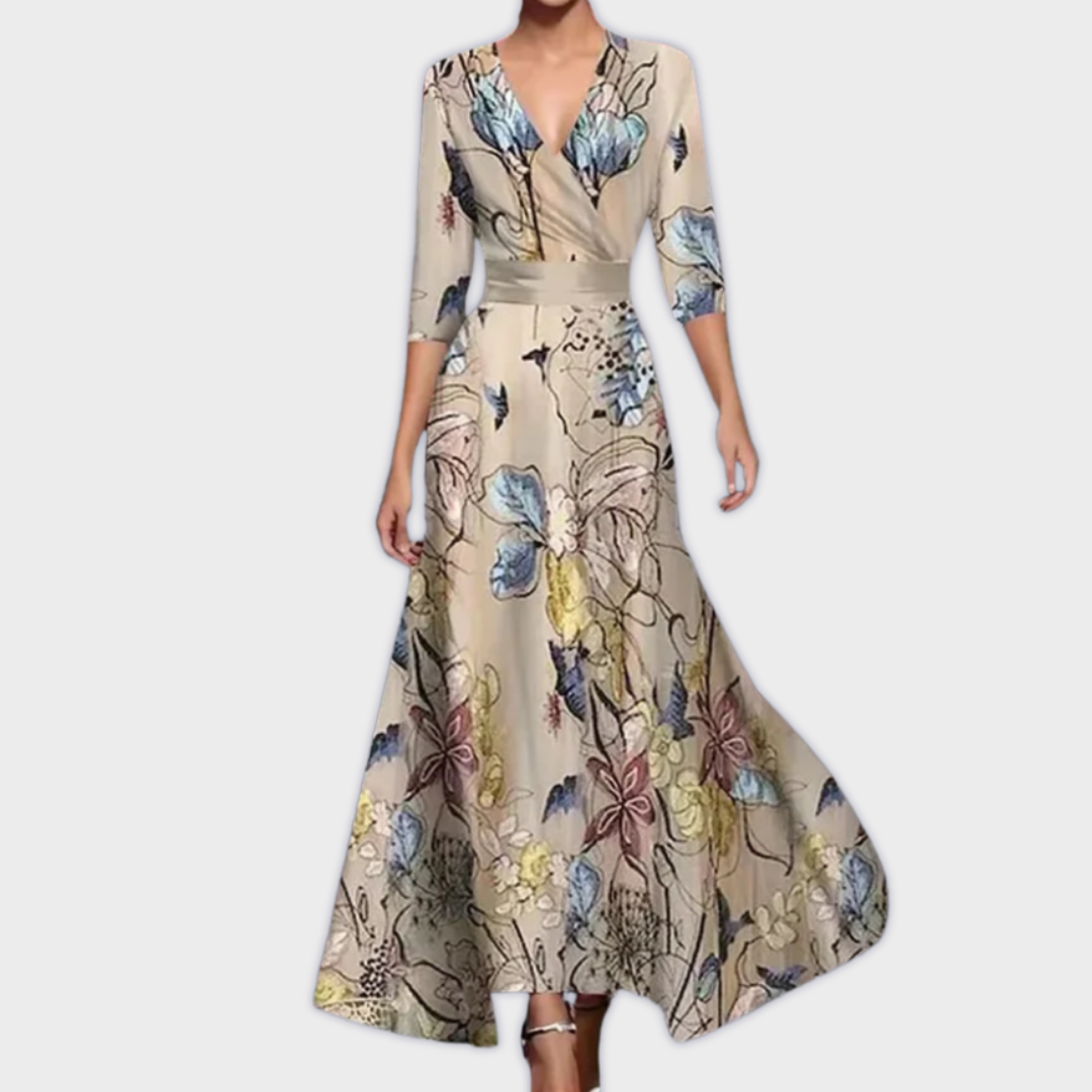 Élise™ - Handmade Long Dress in Premium Fabric