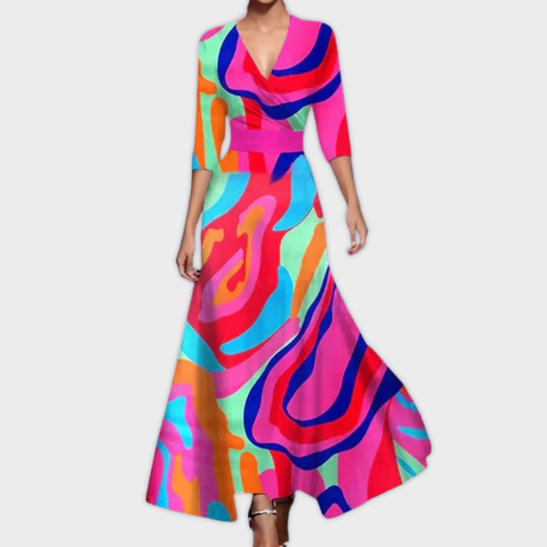 Élise™ - Handmade Long Dress in Premium Fabric
