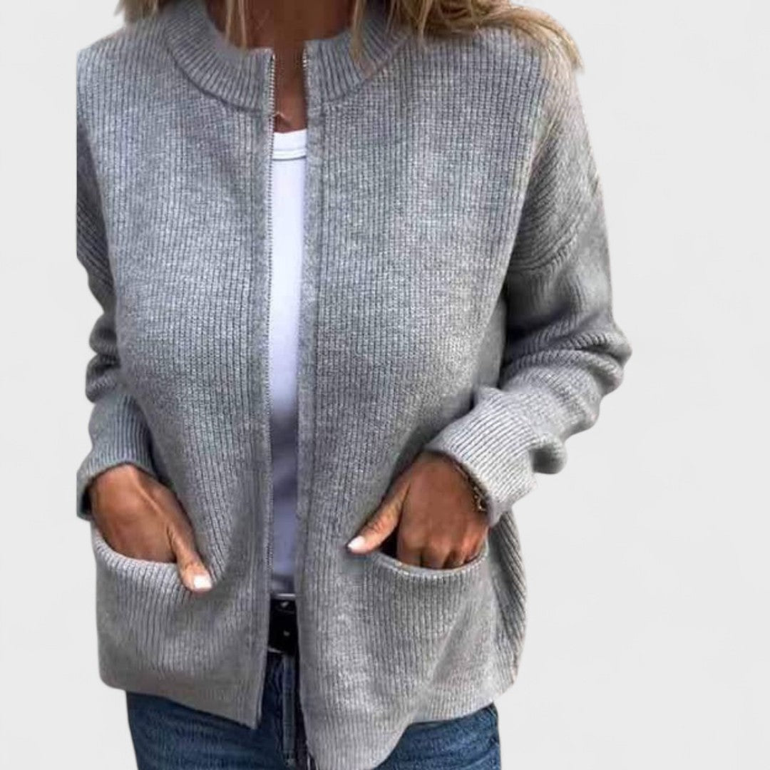 Élise - Knitted Cotton Cardigan