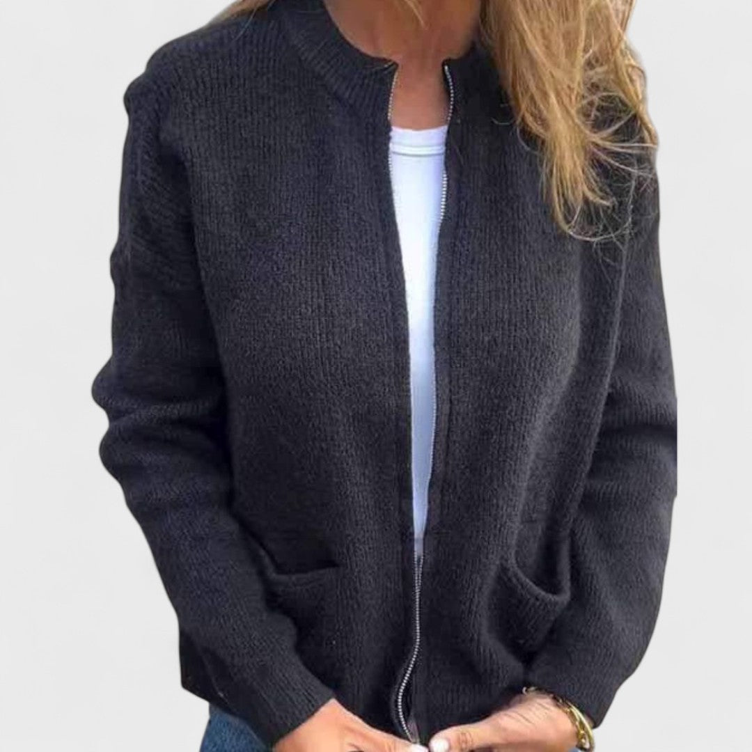 Élise - Knitted Cotton Cardigan