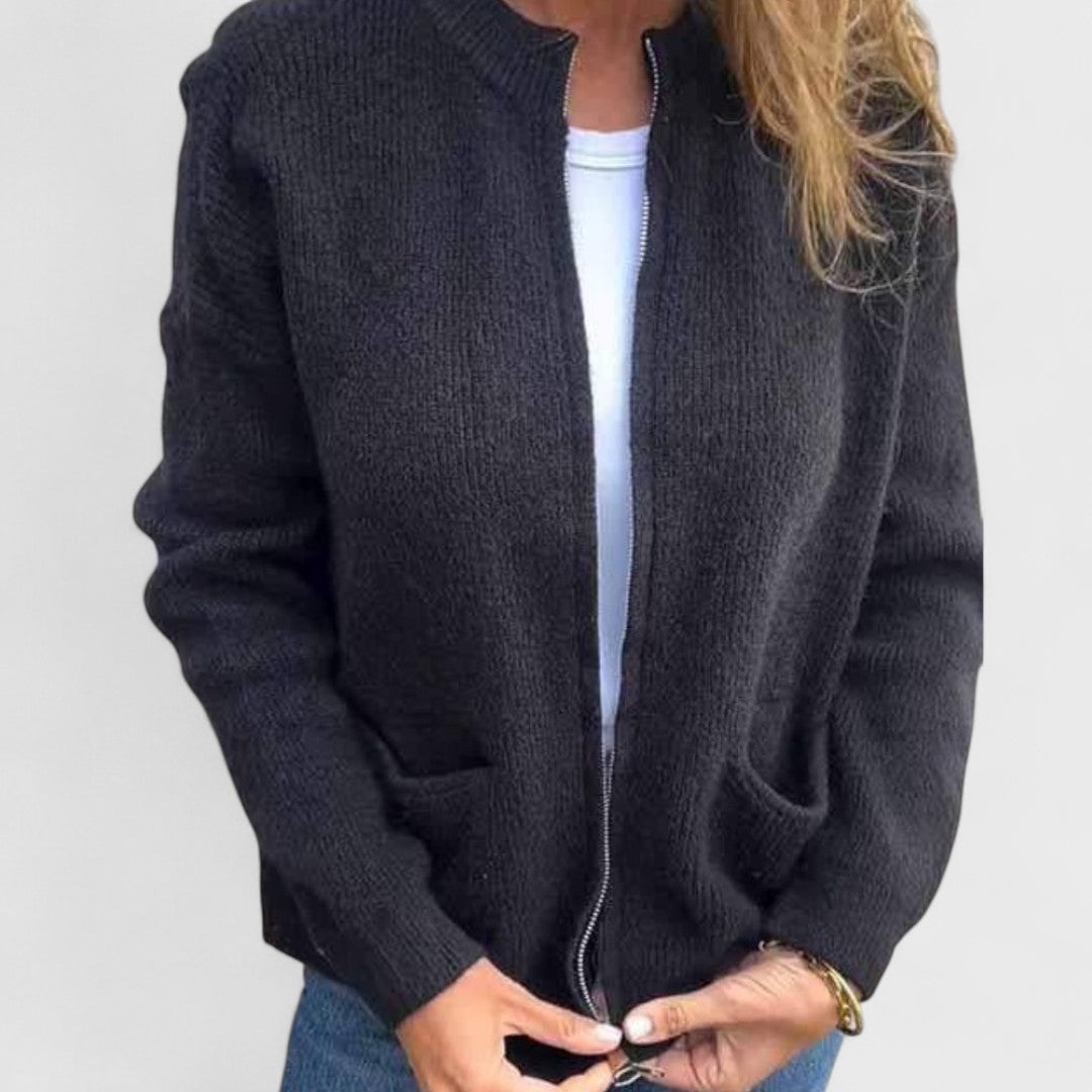 Élise - Knitted Cotton Cardigan