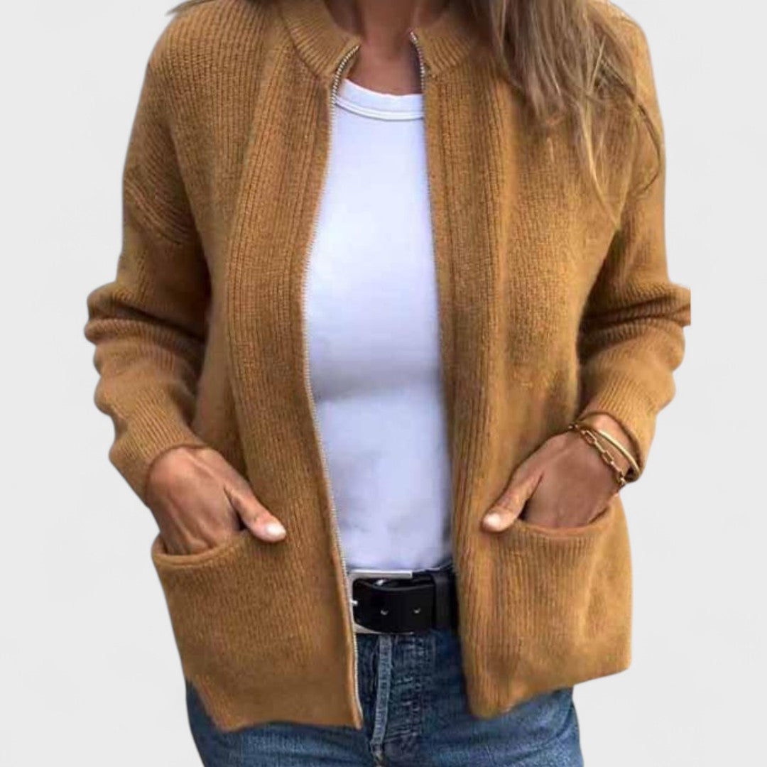 Élise - Knitted Cotton Cardigan