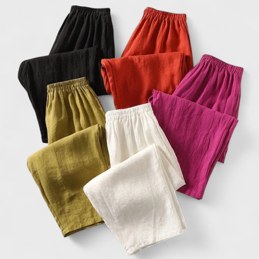 Élise™ - Linen Trousers