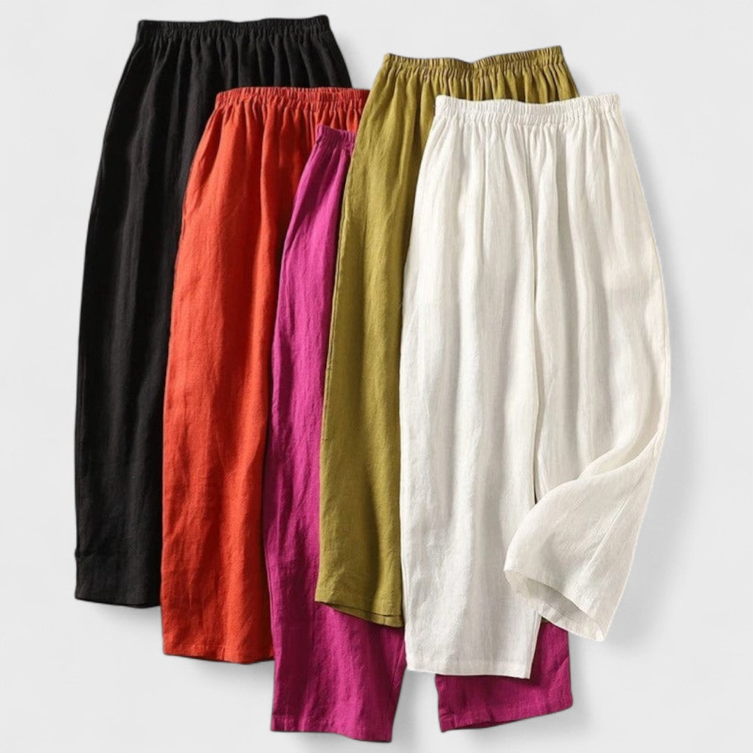 Élise™ - Linen Trousers