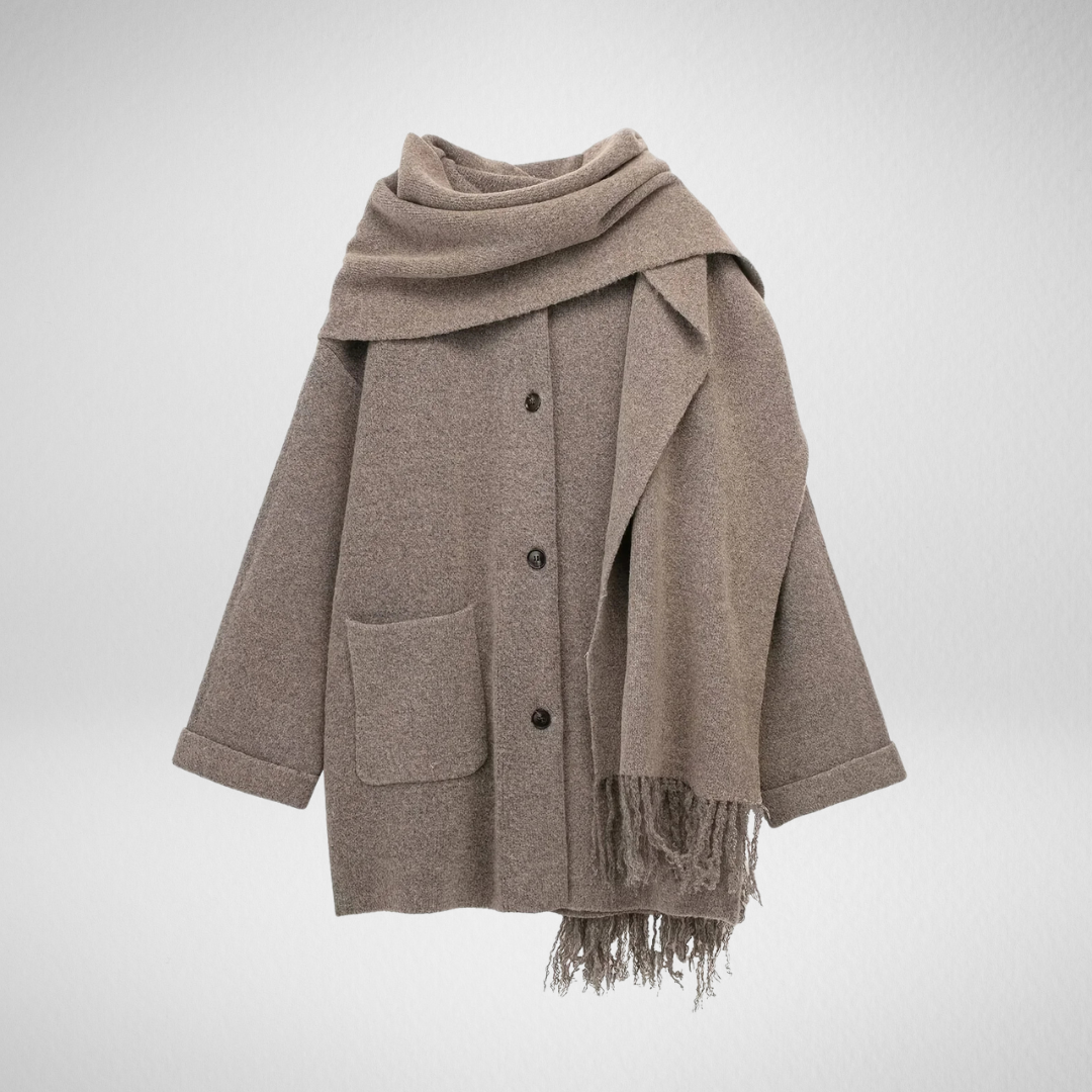 Élise™ | Amara Wool Coat & Scarf
