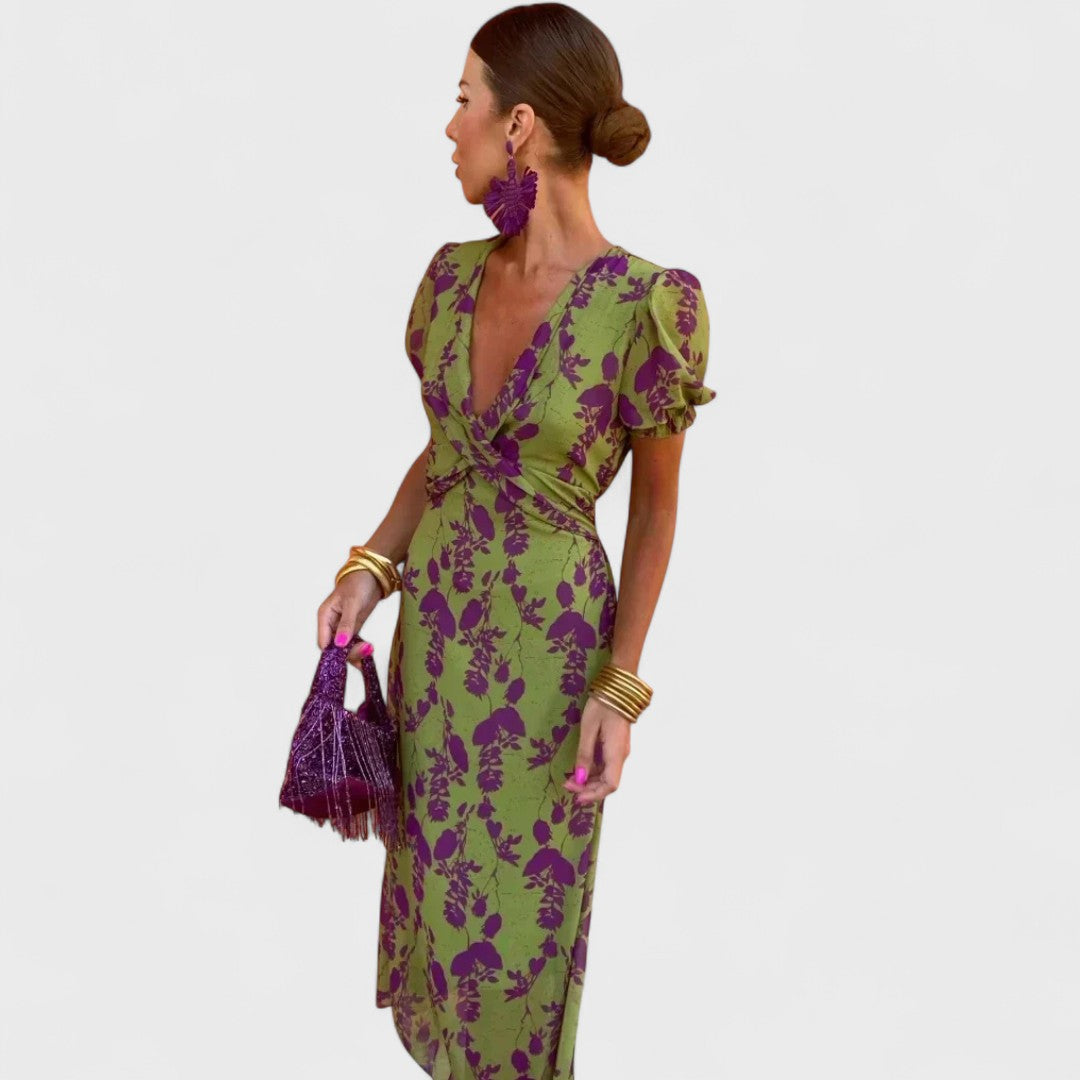 Élise™ - Floral Dress for Valentine's Day