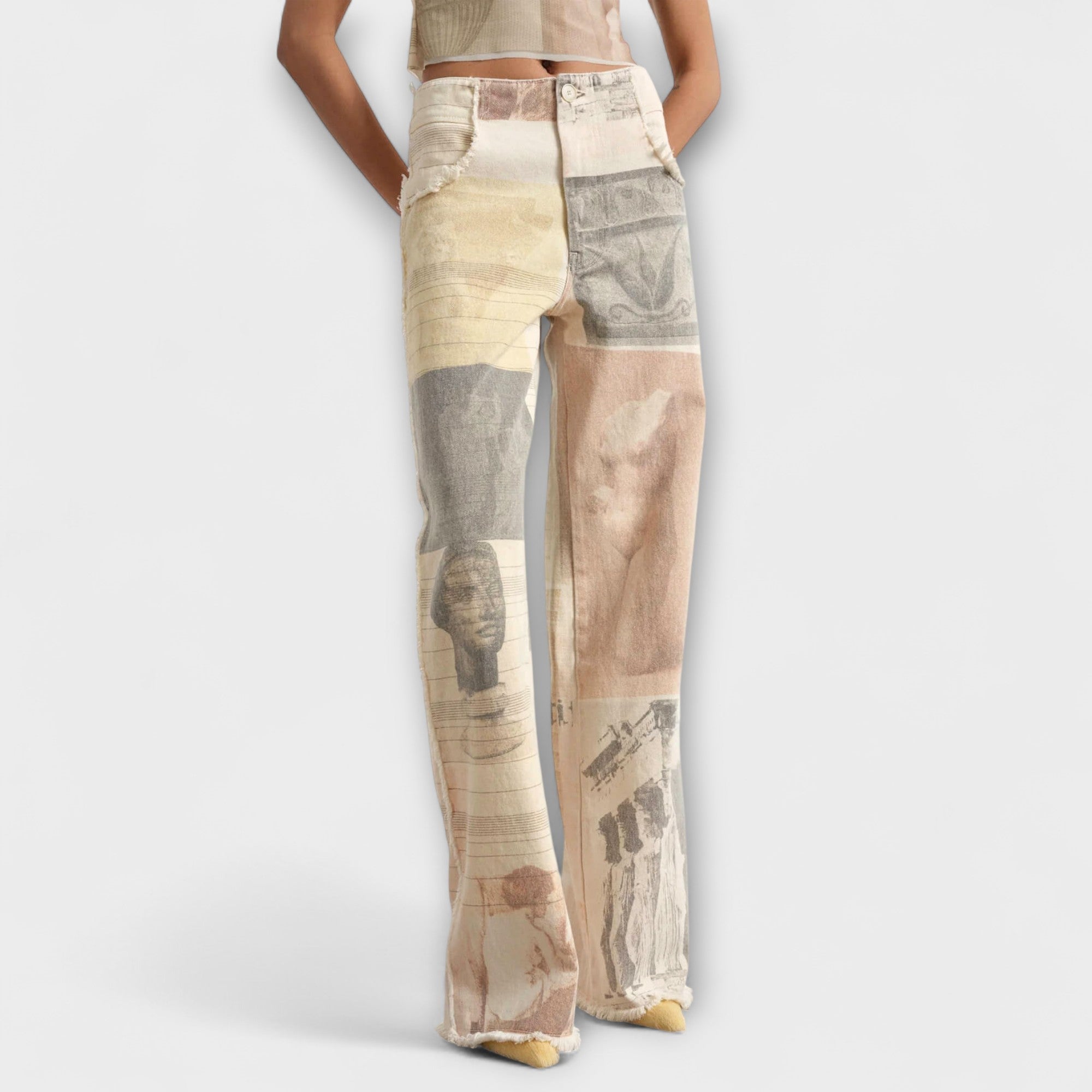 Élise™ – Vintage-Inspired Wide-Leg Jeans