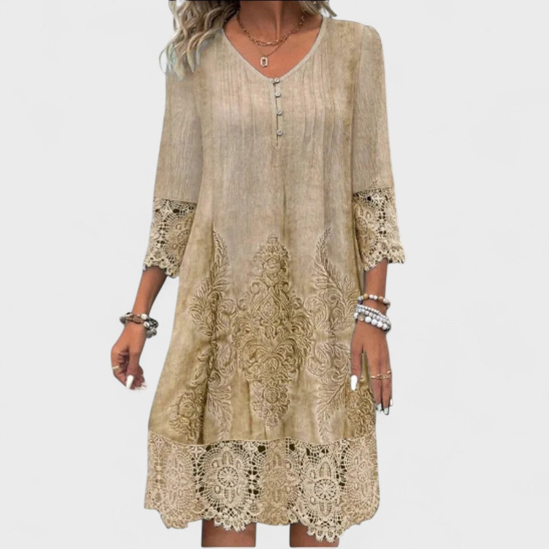 Élise™ - Elegant Lace Dress