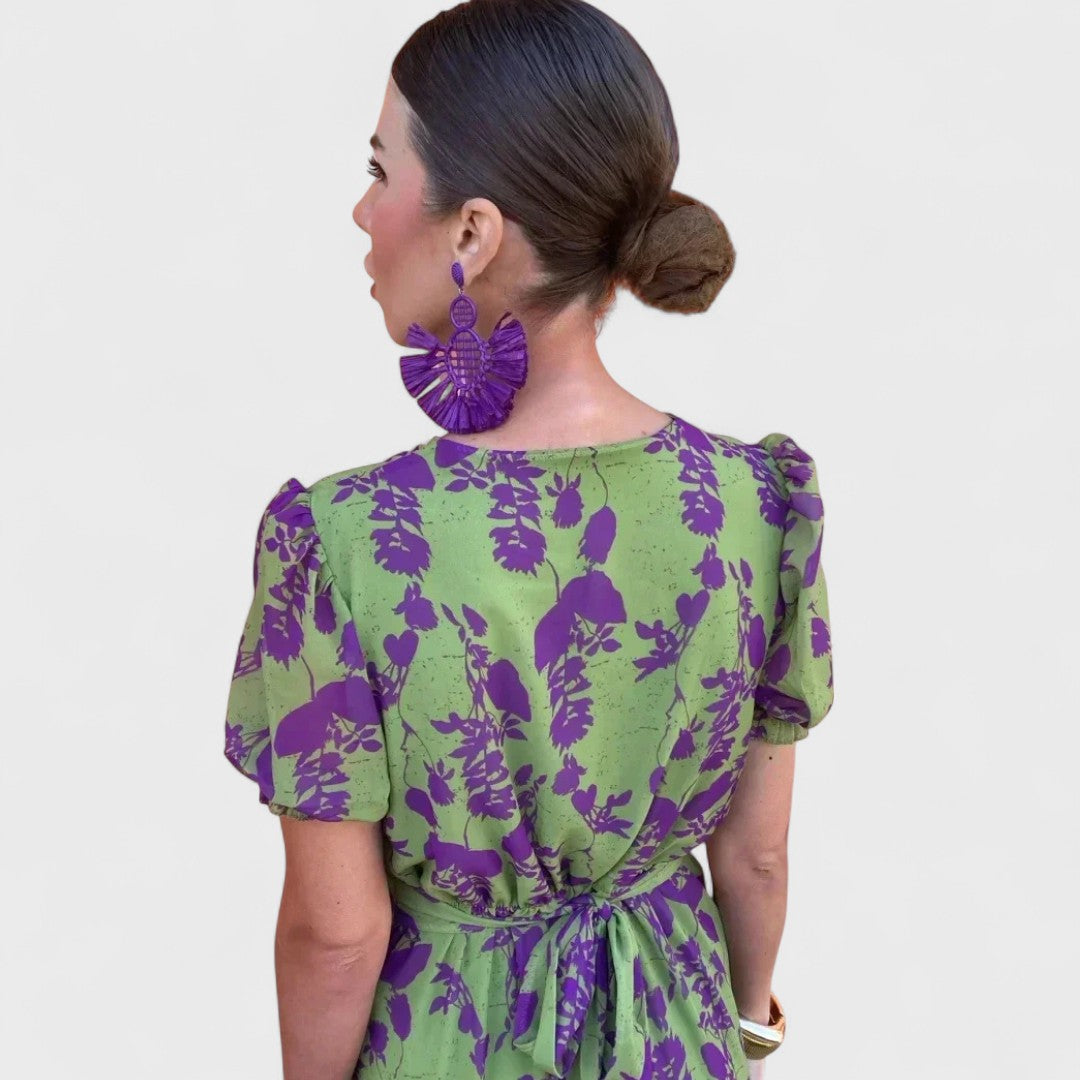 Élise™ - Floral Dress for Valentine's Day