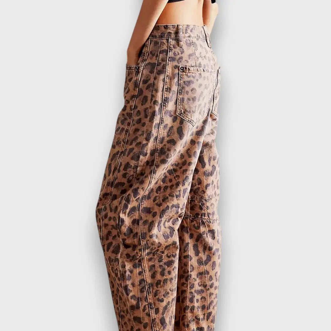 Élise™ – Animal Print Trousers