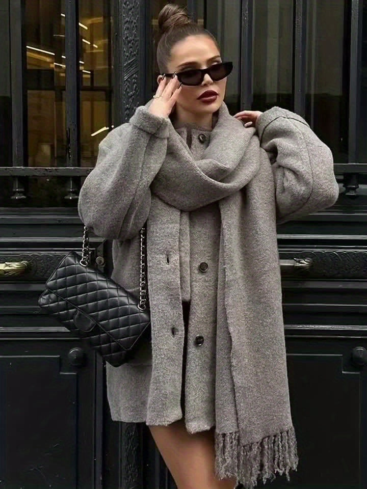 Élise™ | Amara Wool Coat & Scarf