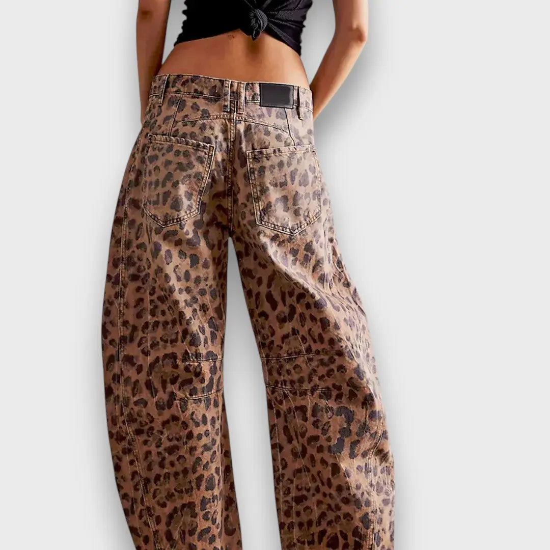 Élise™ – Animal Print Trousers