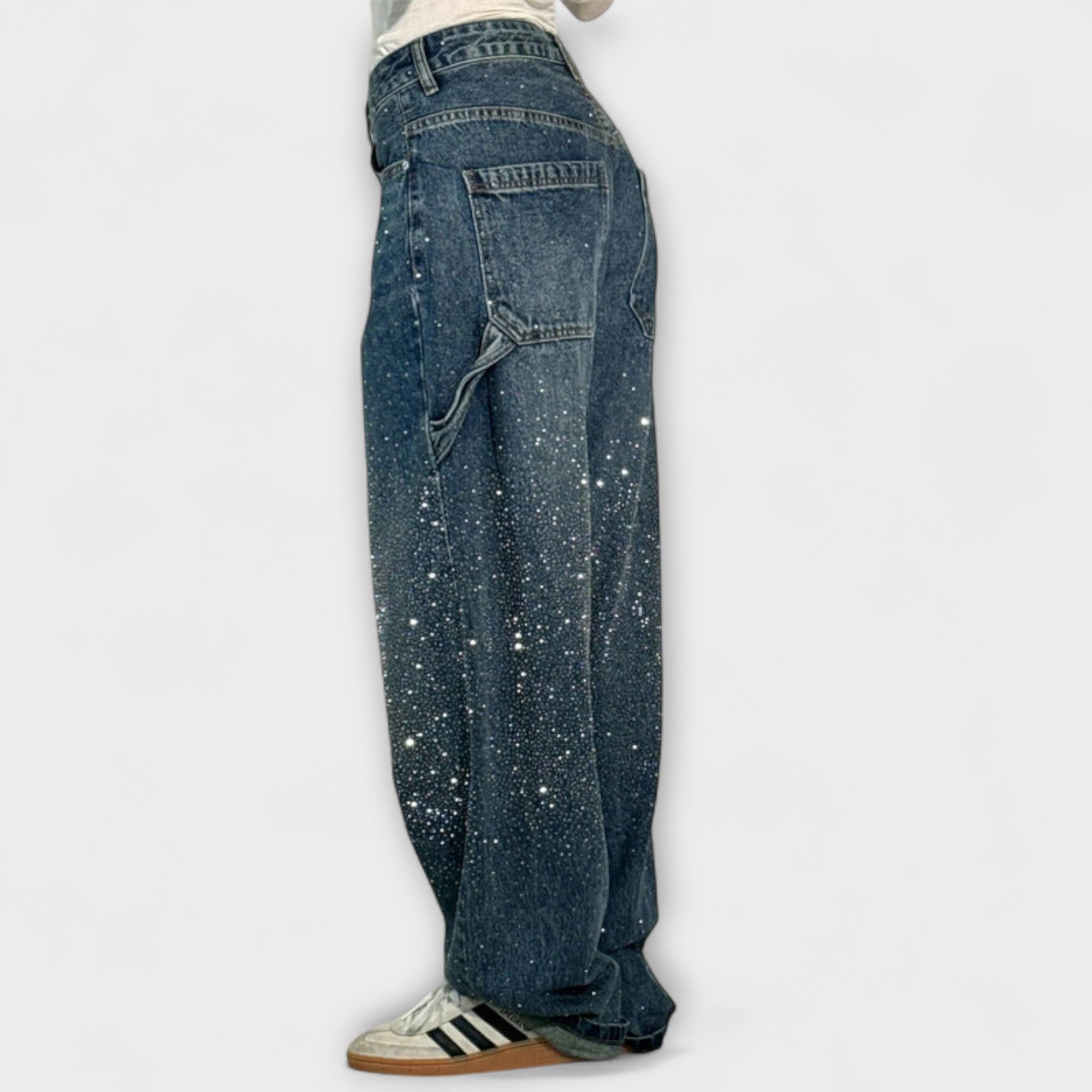 Élise™ - Denim Balloon Carpenter Jeans