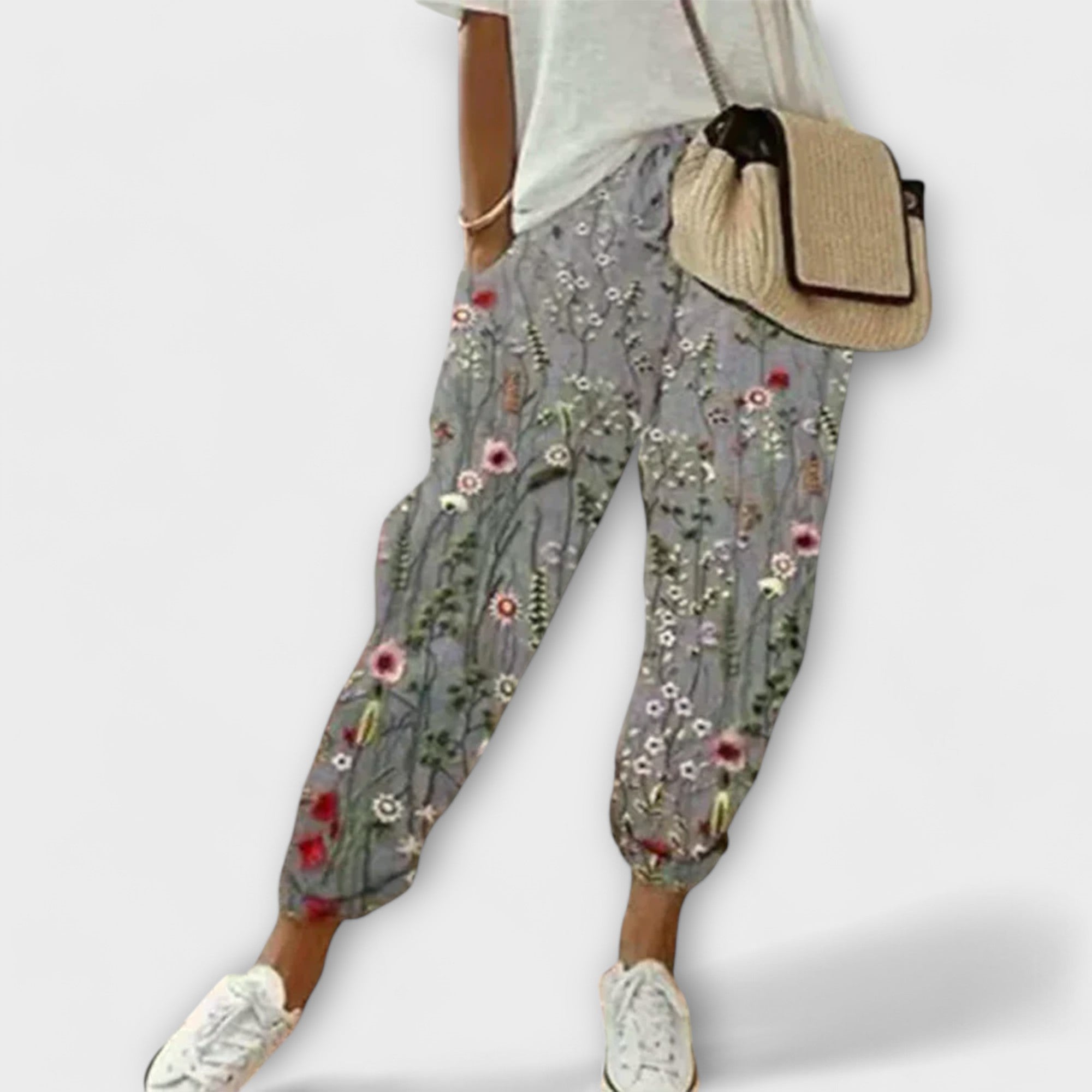 Élise™ - Comfortable Cotton and Linen Trousers