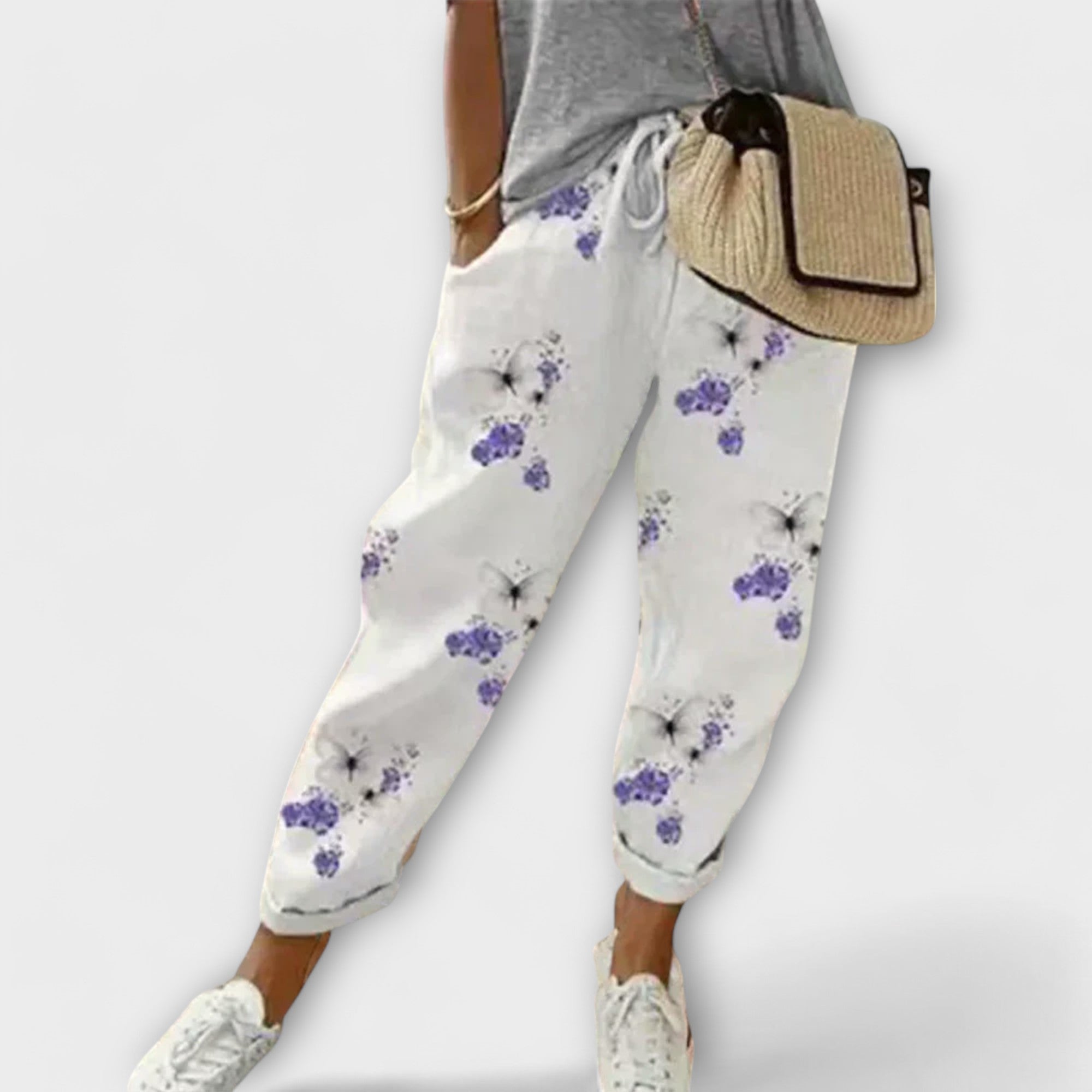 Élise™ - Comfortable Cotton and Linen Trousers