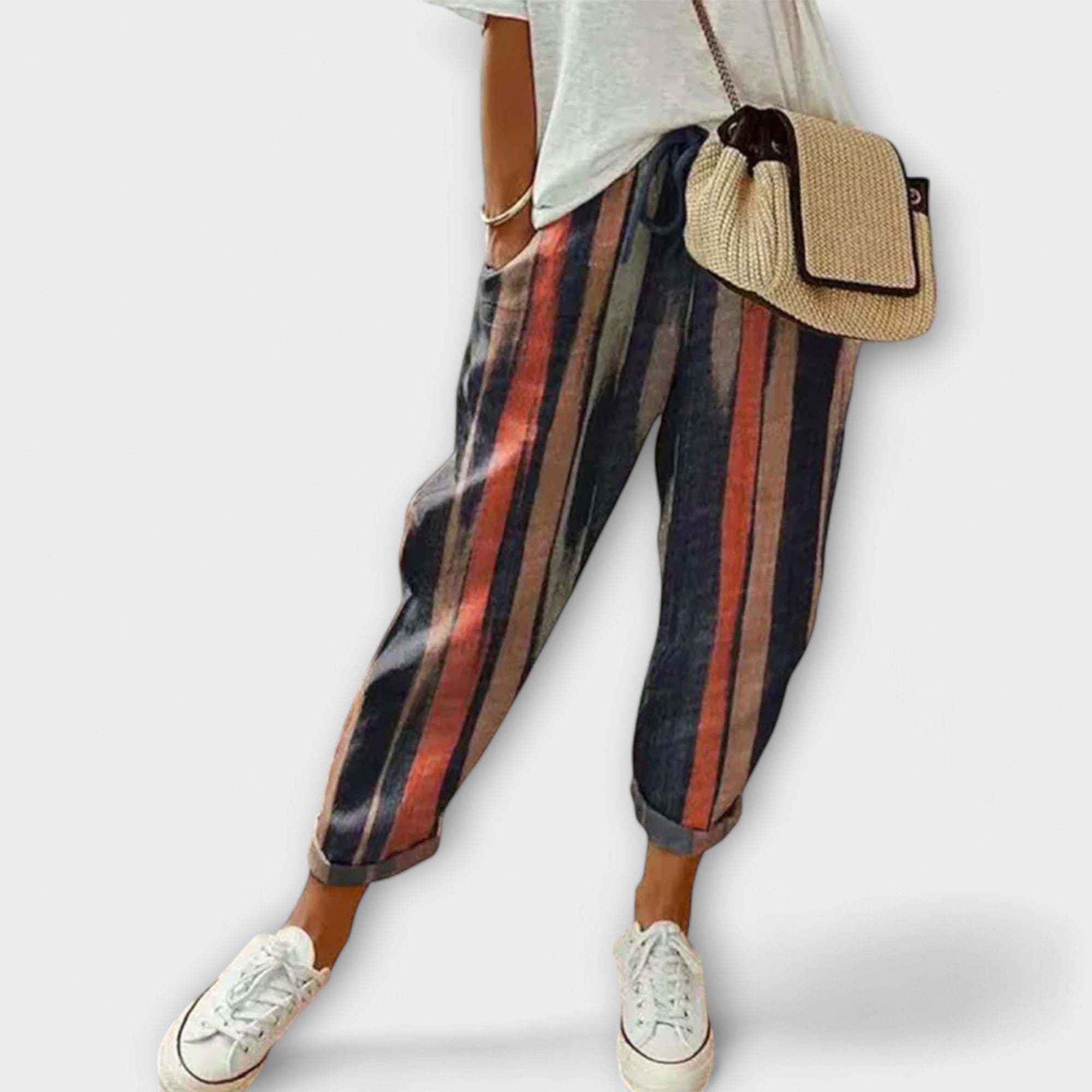Élise™ - Comfortable Cotton and Linen Trousers
