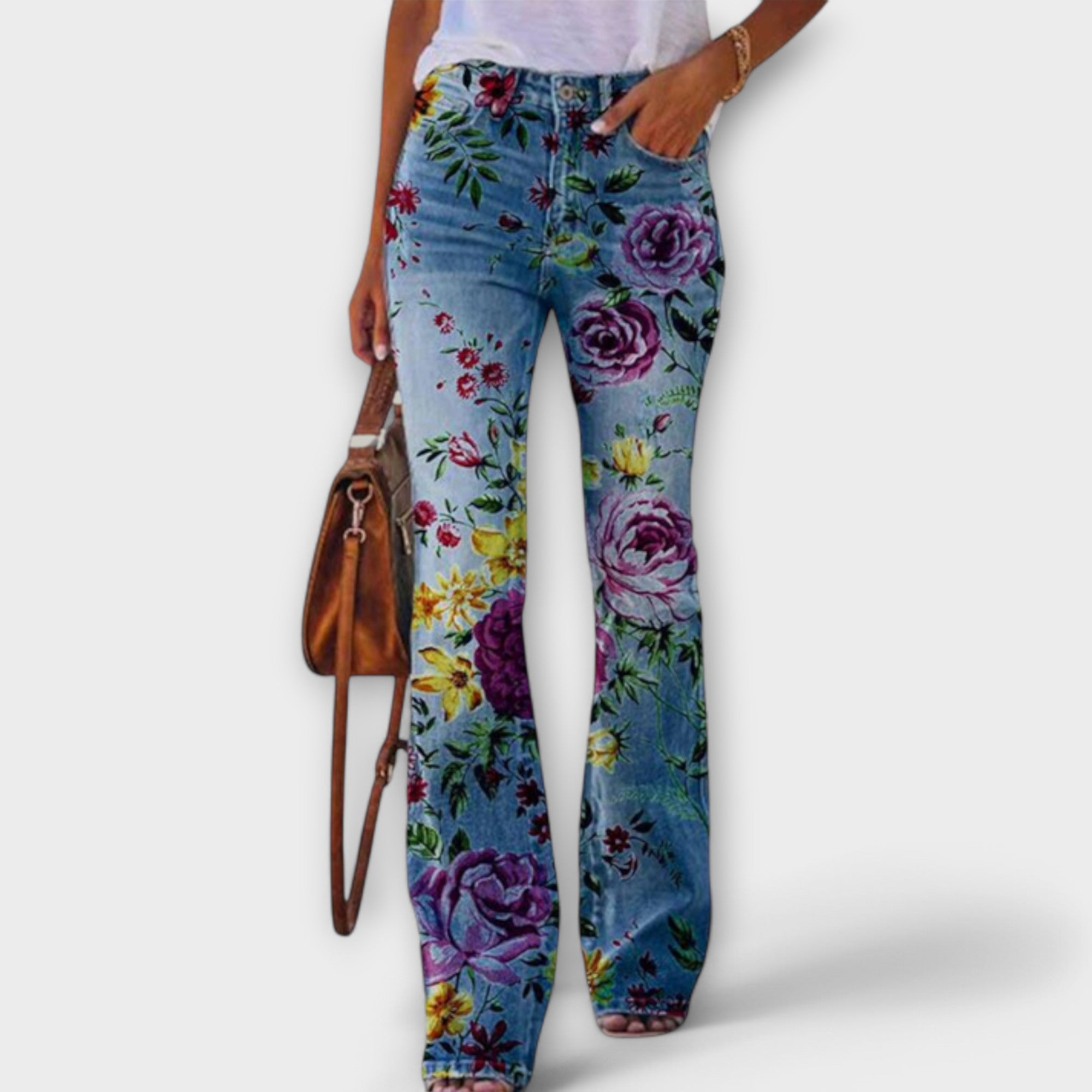 Élise™ Floral Trousers