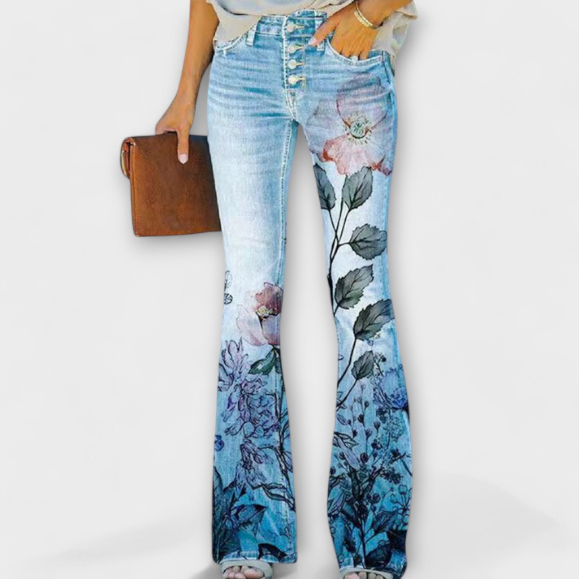 Élise™ Floral Trousers