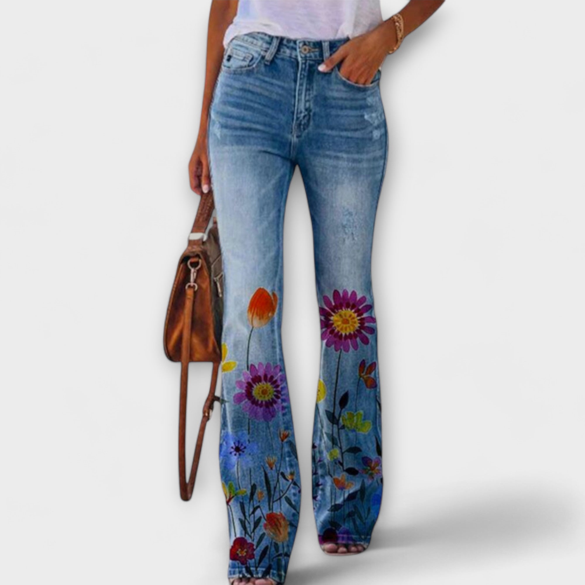 Élise™ Floral Trousers