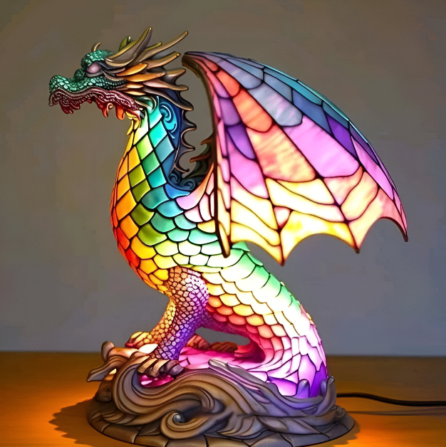 Élise™ | Enchanting Dragon Lamp