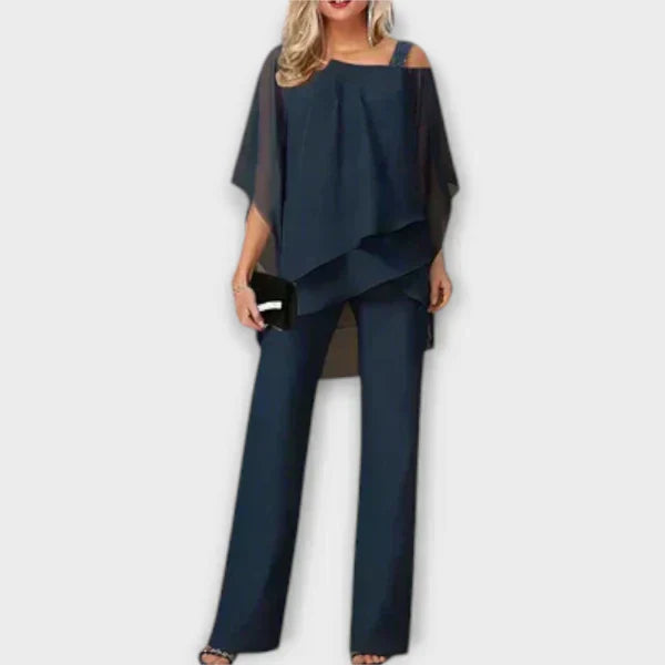 Élise™ Chiffon Evening Set