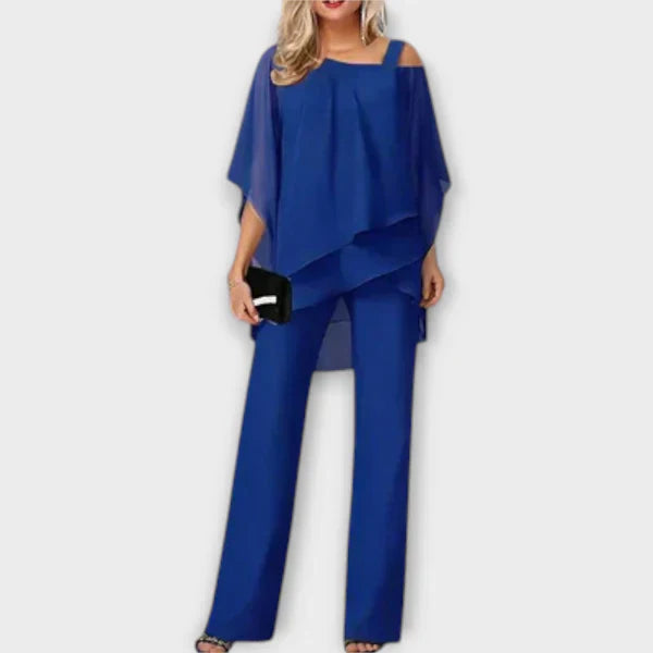 Élise™ Chiffon Evening Set