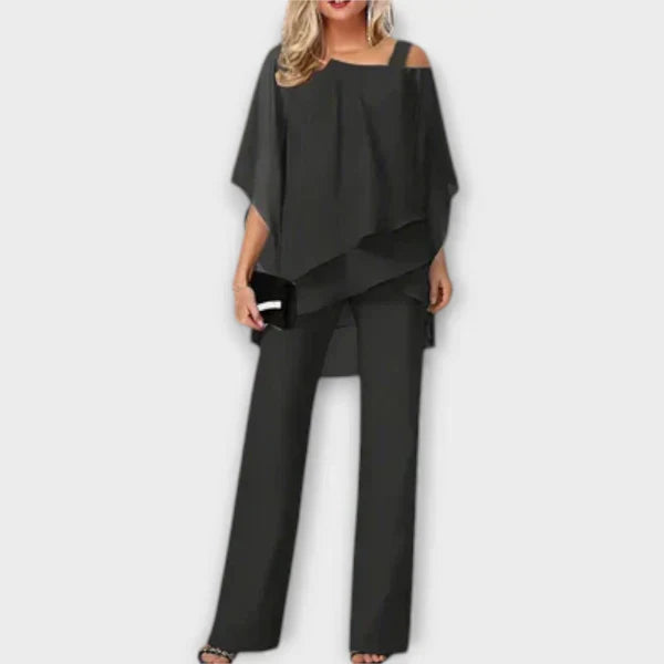 Élise™ Chiffon Evening Set