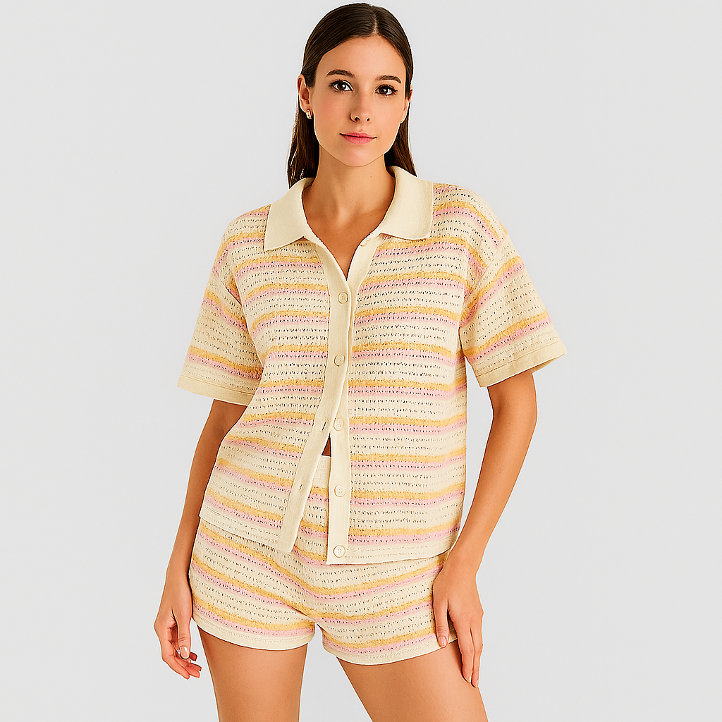 Élise™ – Open Knit Co-ord Set