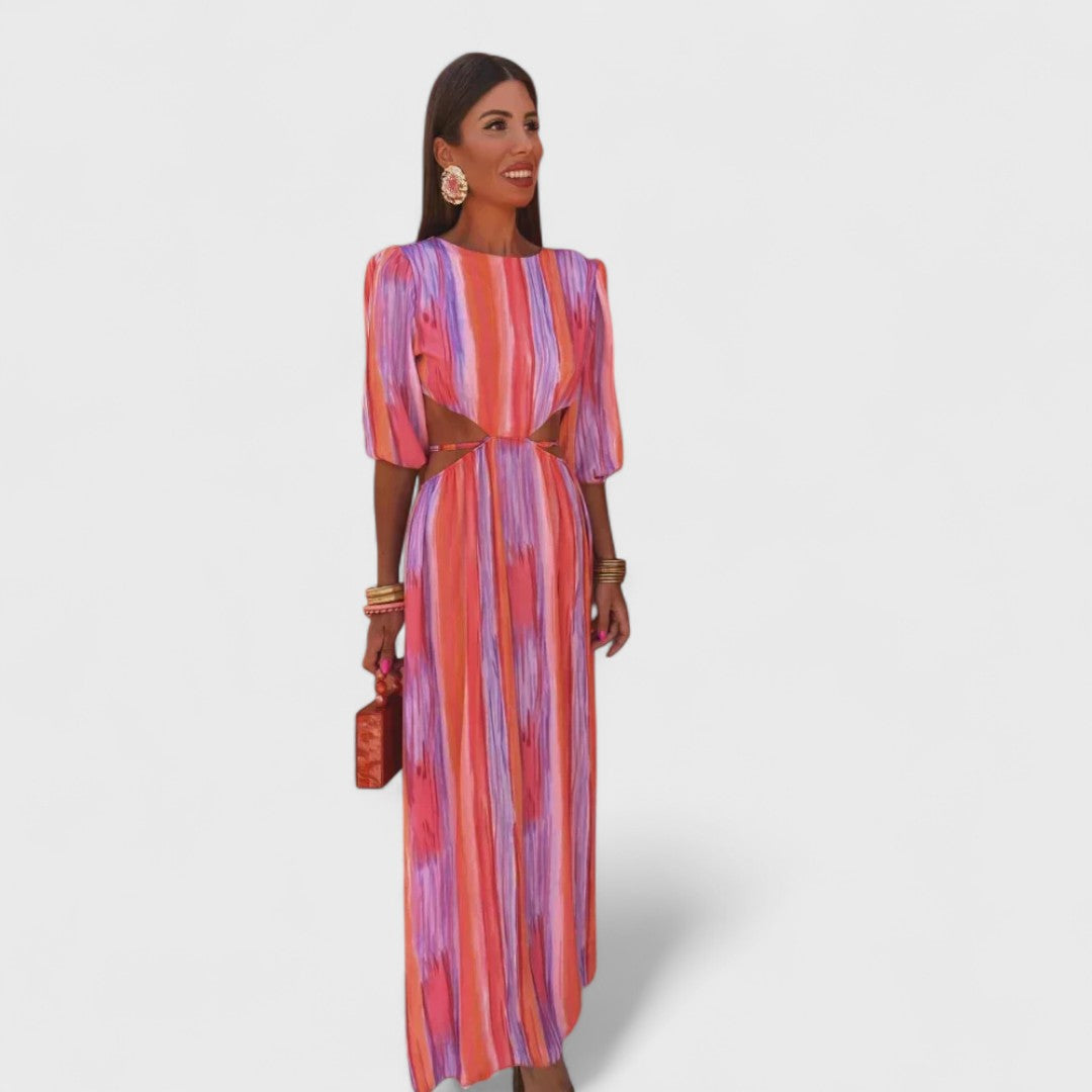 Élise™ - Elegant Dress with Cut-Outs