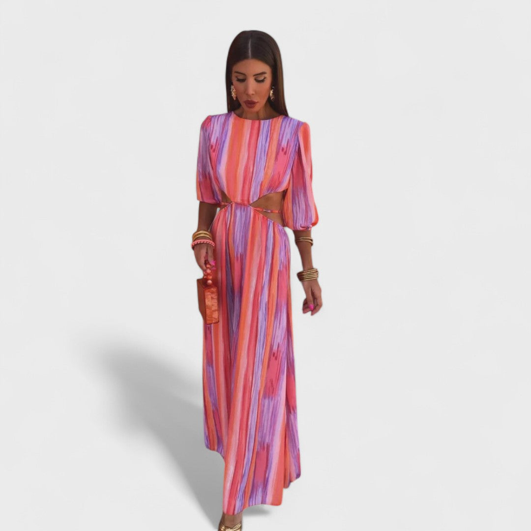 Élise™ - Elegant Dress with Cut-Outs