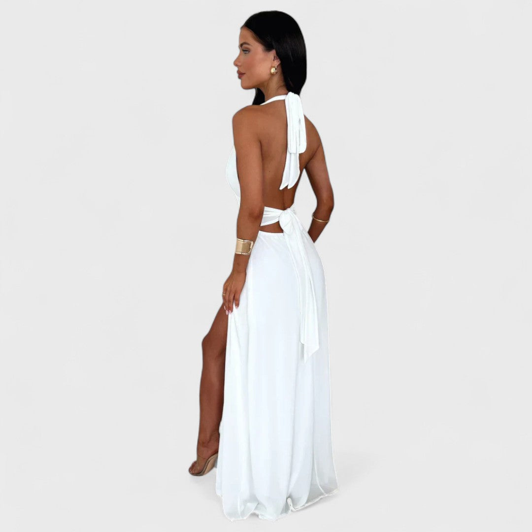 Élise™ - Figure-Flattering Long Summer Dress