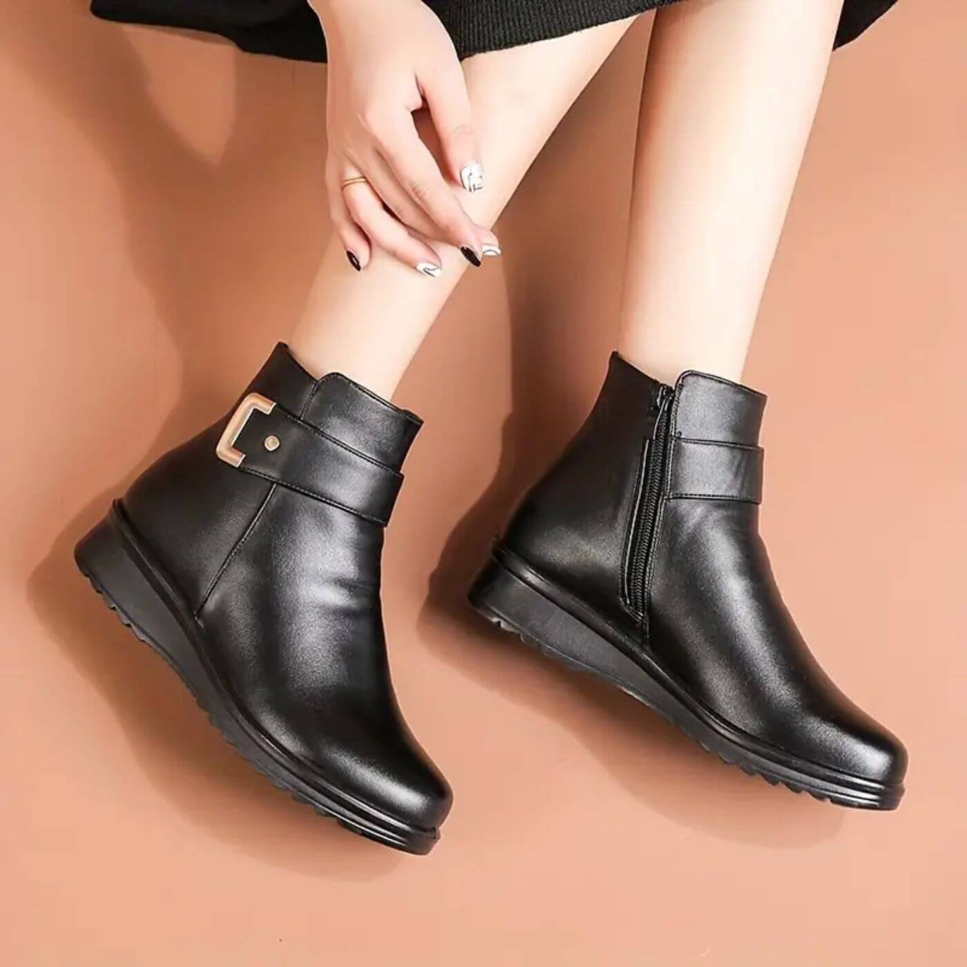 Élise™ - Anti-slip Winter Boots with Lined Interior